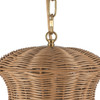 Alora - PD641011BG - One Light Pendant - Kai - Brushed Gold