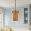 Alora - PD641011BG - One Light Pendant - Kai - Brushed Gold