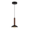Alora - PD616109MBOP-UNV - LED Pendant - Arden - Matte Black/Opal Glass