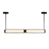 Alora - LP374247UBCR-UNV - LED Linear Pendant - Alai - Urban Bronze/Ribbed Glass