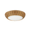 Alora - FM511014RA - Two Light Flush Mount - Merida - Rattan