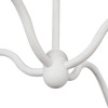 Alora - CH558439AWOP - Four Light Chandelier - Effie - Antique White/Opal Glass