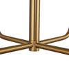 Alora - CH528423AG - Four Light Chandelier - Plisse - Aged Gold