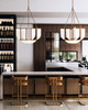 Alora - CH336830VB-UNV - LED Chandelier - Anders - Vintage Brass