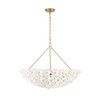 Crystorama - KLN-5208-LG - Six Light Chandelier - Killian - Luxe Gold