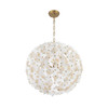 Crystorama - KLN-5206-LG - Six Light Chandelier - Killian - Luxe Gold