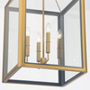 Crystorama - HRK-2508-LG-NY - Four Light Chandelier - Herrick - Luxe Gold + Navy