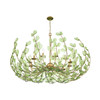 Crystorama - BGT-339-SG-GR - 12 Light Chandelier - Bridget - Soft Gold
