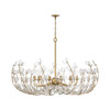 Crystorama - BGT-339-SG-CL - 12 Light Chandelier - Bridget - Soft Gold