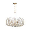Crystorama - BGT-336-SG-CL - Five Light Chandelier - Bridget - Soft Gold