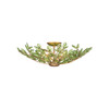 Crystorama - BGT-330-SG-GR - Four Light Semi Flush Mount - Bridget - Soft Gold