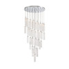 Crystorama - ADD-423-CH-CL - LED Pendant - Addis - Polished Chrome