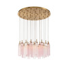 Crystorama - ADD-423-AG-SP - LED Pendant - Addis - Aged Brass