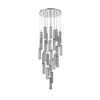 Crystorama - ADD-415-CH-SM - LED Pendant - Addis - Polished Chrome