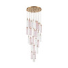 Crystorama - ADD-415-AG-SP - LED Pendant - Addis - Aged Brass