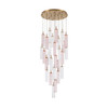 Crystorama - ADD-415-AG-SP - LED Pendant - Addis - Aged Brass