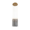 Crystorama - ADD-405-AG-SM - LED Pendant - Addis - Aged Brass