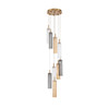 Crystorama - ADD-405-AG-AU - LED Pendant - Addis - Aged Brass