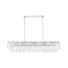 Crystorama - ADD-337-CH-CL - 16 Light Linear Chandelier - Addis - Polished Chrome