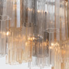 Crystorama - ADD-337-CH-AU - 16 Light Linear Chandelier - Addis - Polished Chrome