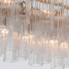 Crystorama - ADD-337-AG-CL - 16 Light Linear Chandelier - Addis - Aged Brass