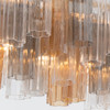 Crystorama - ADD-337-AG-AU - 16 Light Linear Chandelier - Addis - Aged Brass