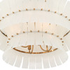 Crystorama - ABI-2005-AG-WH - Eight Light Chandelier - Abigail - Aged Brass