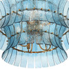Crystorama - ABI-2005-AG-BL - Eight Light Chandelier - Abigail - Aged Brass