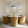 Crystorama - XAN-8009-VG-BL - Three Light Pendant - Xander - Vibrant Gold
