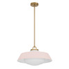 Crystorama - XAN-8009-VG-BH - Three Light Pendant - Xander - Vibrant Gold