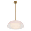 Crystorama - XAN-8009-VG-BH - Three Light Pendant - Xander - Vibrant Gold