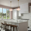 Crystorama - XAN-8006-VG-BH - One Light Pendant - Xander - Vibrant Gold