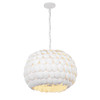 Crystorama - TAL-9404-MT - Five Light Chandelier - Talia - Matte White