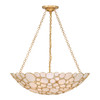 Crystorama - PAL-525-GA - Six Light Chandelier - Palla - Antique Gold