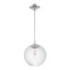 Crystorama - ORY-1007-PN-CL - One Light Pendant - Orly - Polished Nickel