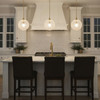 Crystorama - ORY-1007-AG-CL - One Light Pendant - Orly - Aged Brass