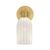 Crystorama - LOT-711-LG - One Light Wall Sconce - Lotus - Luxe Gold