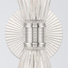 Crystorama - LOT-702-PN - Two Light Wall Sconce - Lotus - Polished Nickel
