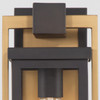 Crystorama - LDL-901-TZ-TG - One Light Outdoor Wall Sconce - Lendel - Twilight Bronze + Textured Gold