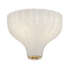 Crystorama - LAY-300-LG - Three Light Semi Flush Mount - Layton - Luxe Gold