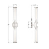 Crystorama - JAR-2302-PN - LED Wall Sconce - Jarvis - Polished Nickel