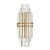 Crystorama - HAY-1411-AG - Two Light Wall Sconce - Hayes - Aged Brass