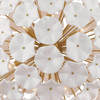Crystorama - ESM-4009-AG-WH - 12 Light Chandelier - Esme - Aged Brass