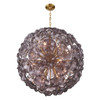 Crystorama - ESM-4009-AG-SM - 12 Light Chandelier - Esme - Aged Brass
