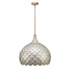 Crystorama - DRB-7005-SG - Five Light Pendant - Darby - Soft Gold