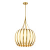Crystorama - DRA-8003-LG - Five Light Chandelier - Daria - Luxe Gold