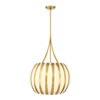 Crystorama - DRA-8003-LG - Five Light Chandelier - Daria - Luxe Gold
