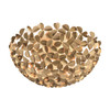 Crystorama - COR-7100-SG - Three Light Flush Mount - Cora - Soft Gold