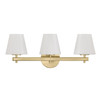 Crystorama - COL-203-VG - Three Light Bath - Colton - Vibrant Gold