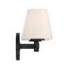 Crystorama - COL-202-BK - Two Light Wall Sconce - Colton - Black